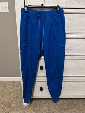 healing hands Royal Blue Women's Jogger Scrubs